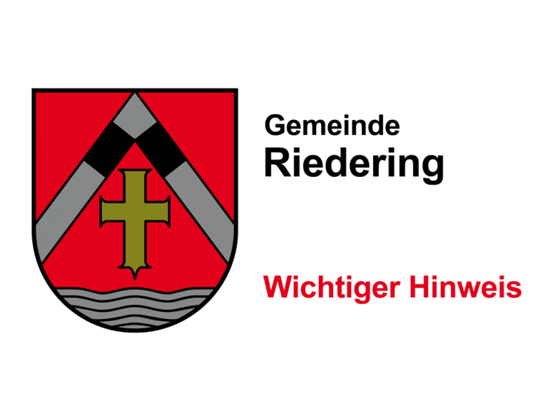 Themenlogo - Wichtiger Hinweis