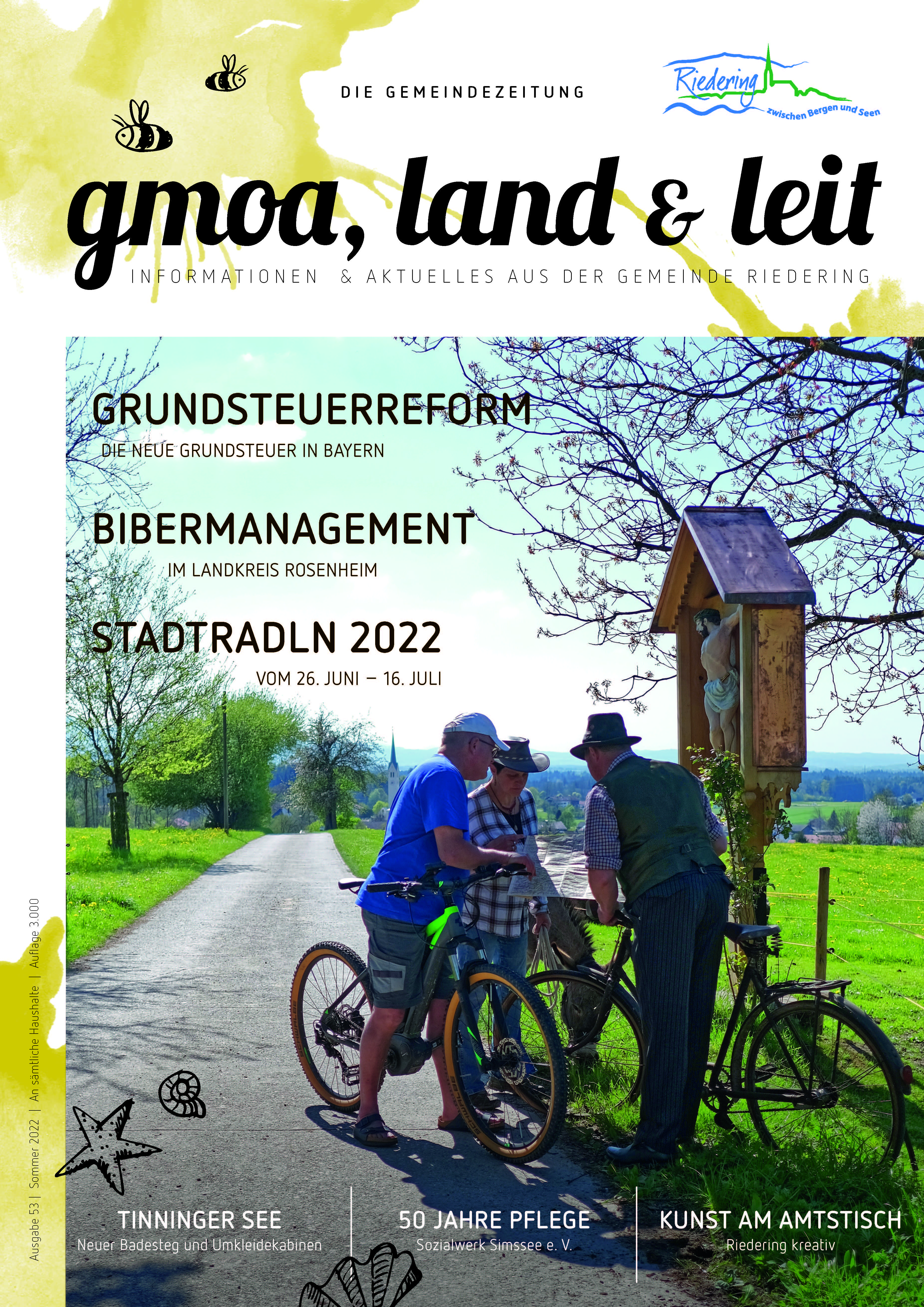 Titelblatt Gmoa Land und Leit Ausgabe 53