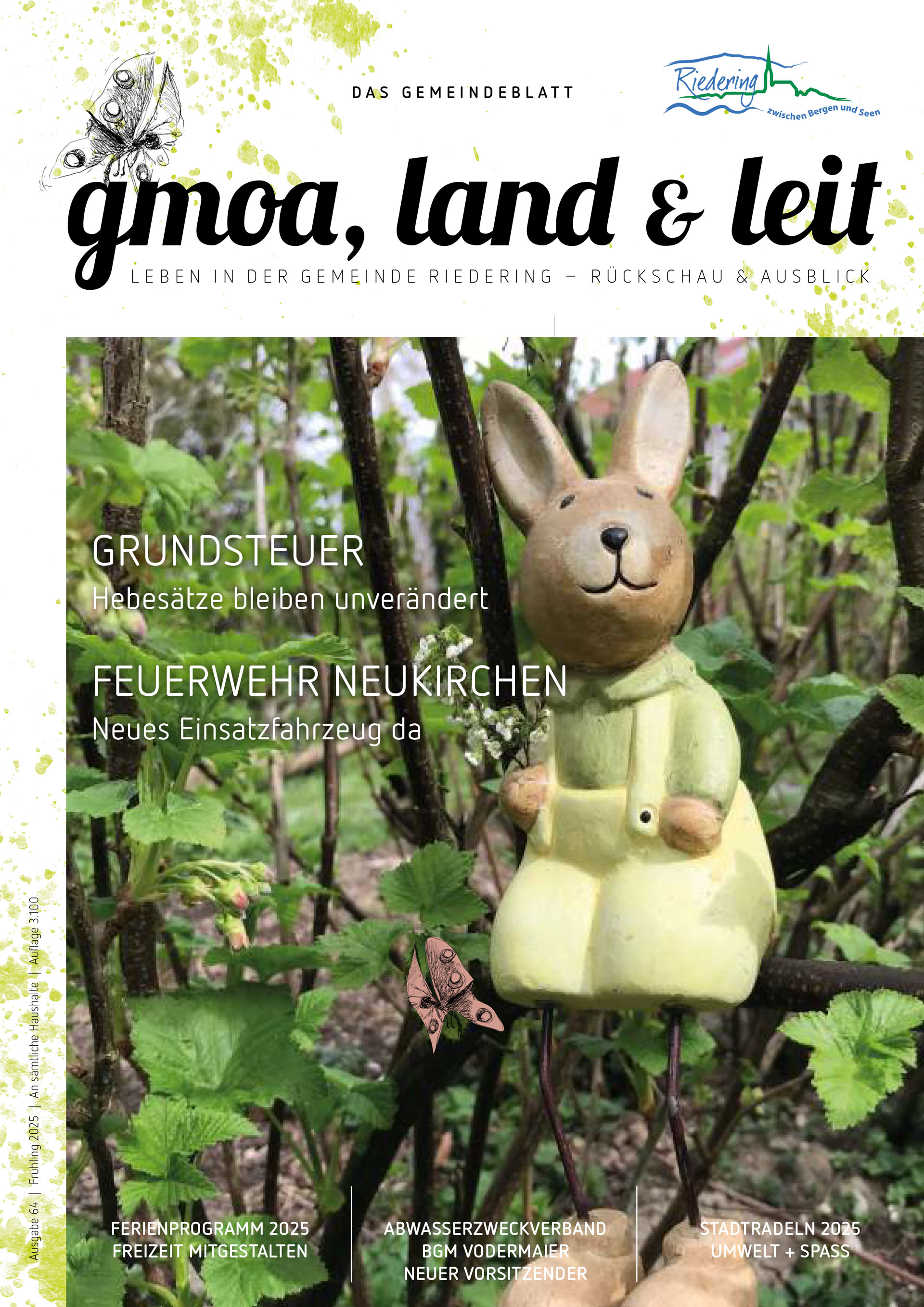 Gmoa. Land und Leit 64 - Titelblatt